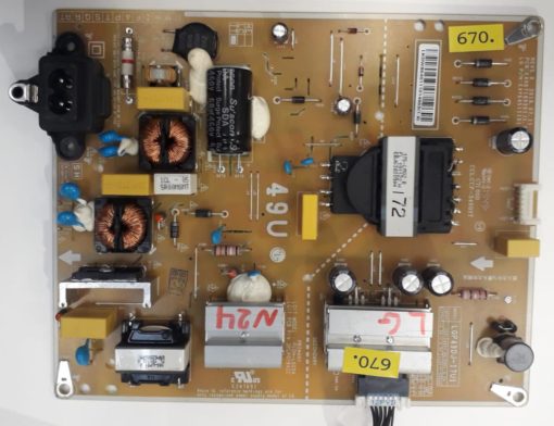 Netzteil 	LG	EAX67189201 1.7  EAY64511101	LGP49DJ-17U1	PLDH-L605A 3PCR01942C 	E247691  49UN71006LB 	LKDWS645111014865 1.9 (Gbr)          PositionNummer:N24-670