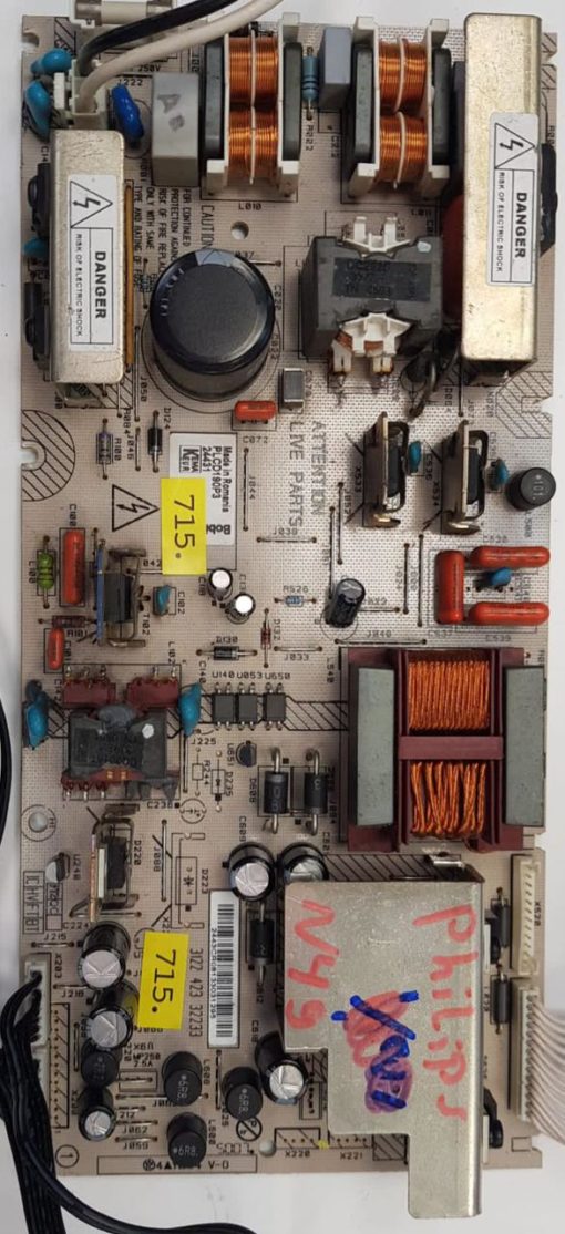 Netzteil	Philips	PN 3122 423 32232  32PF5522D/05	PLCD190P324431	3122 423 32233		2443CR08133031295 (Gbr ) PositionNummer:N49-715