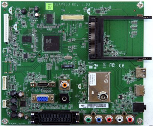 MAINBOARD 	TOSHIBA	LC320WXN SC-C1	32AV833 REV: 1.03	40LV833G	04A9-00A4000 TDTK-G641D 1110D1816	11287319-0000971-60EB40M0BB03P (Gbr)          PositionNummer:KT26-869