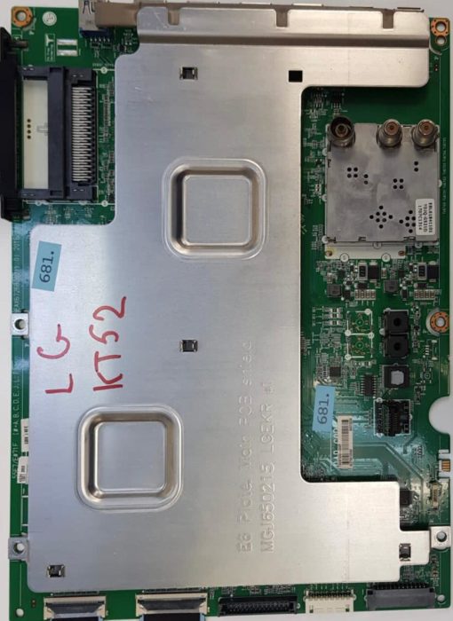 MAINBOARD	LG	EBU64062302	EAX67268002(1.0) 2016.11.15	OLED55E7N-Z		709MAJM6N684 79EBT000-00XP MZ795105NV 64573202 (Gbr)          PositionNummer:KT52-681