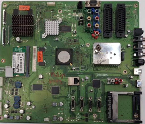 MAINBOARD 	PHILIPS	3104.303.52401 3104.313.63571				EH936.4 PL5.A 5041243 S 310432859512 135222 (Gbr)          PositionNummer:KT49-922