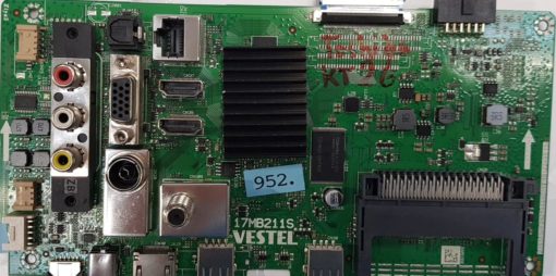 MAINBOARD 	TOSHIBA	49L3863DB	17MB211S 240817R1 	10122485 1907 900135 , 32LL3A63DA	23538346282744440117 10122485 1942	8274443 900135 (Gbr)          PositionNummer:KT26-952