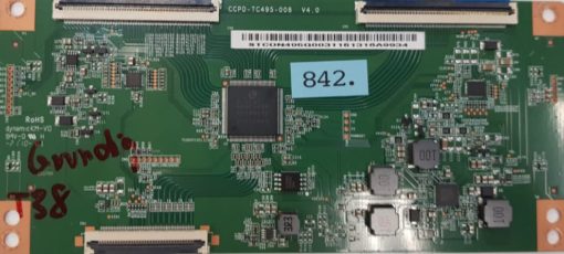 T-CON 	GRUNDIG	CCPD-TC495-008 V4.0				STCON495G0031151316A9934 (Gbr)    PositionNummer:T38-842