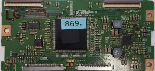 T-CON	LG	32LH5000-ZB , 32LH7000-ZA	LC320WUD CONTROL PCB 6870C-0249C (Gbr)    PositionNummer:T39-869
