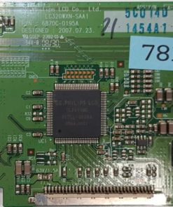 T-CON	LG	32LT75 	LC320WXN-SAA1 6870C-0195A	5C014D 1454A1 , 4C316D , 1376A2 , 6A603D 1376A2	(Gbr)    PositionNummer:T39-781