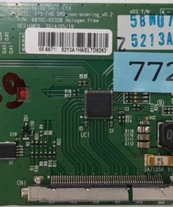 T-CON	LG	49LJ594V	V15 FHD DRD_non-scanning_v0.2 6870C-0532B	5BN070 5213A1 , B048X2		55 6871I 5213A1HAEL7D8263 (Gbr)    PositionNummer:T39-772