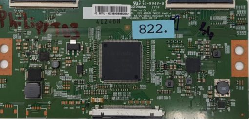 T-CON	PHILIPS	43PUS6162/12	V15 43UHD TM120 Ver0.4 6870C-0552A	1-994V-0	4024BH	43 6871L-4024BHDBN8G8042 (Gbr)    PositionNummer:T31-822