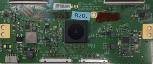 T-CON	PHILIPS	LC550EQL-SHP2-831 6870C-0561A H/F	V15 55UHD 120HZ Control V0.5  (Gbr)    PositionNummer:T31-820