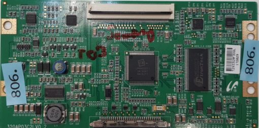 T-CON	SAMSUNG	LE32B350F1W	320AP03C2LV0.2			T2933G9F30QL172029 (Gbr)    PositionNummer:T03-806