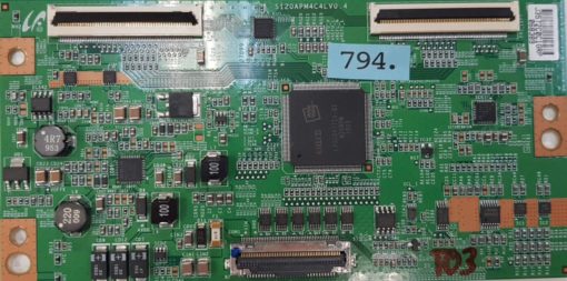 T-CON	SAMSUNG	UE40C6000 	S120APM4C4LV0.4			J3572C0C1GRP 068389 (Gbr)    PositionNummer:T03-794