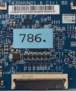 T-CON	SAMSUNG	UE43J55000AW	T430HVN01.6 Ctrl BD	43T01-C02	E2220342-9 94V-0 1530	UZ-5543T01C07-58B-5043038-R03KS-07 (Gbr)    PositionNummer:T03-786