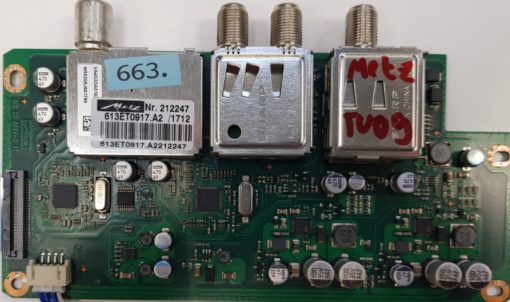 TUNER	METZ	55TW83	613ET0917.A2/1712	VA4S2DA5162	W5520BJ001789	613ET0917.A2212247  (Gbr ) PositionNummer:TU09-663