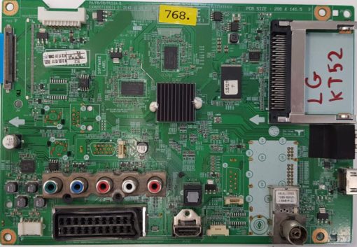 MAINBOARD	LG	50PN4503	EAX65071306(1.0) 02EZ58398EA			307MAQQ1J852 (Gbr)          PositionNummer:KT52-768