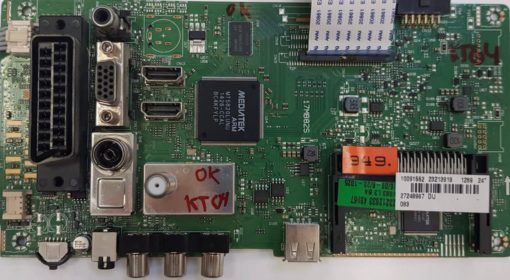 MAINBOARD	OK	OLE24350-B SAT	10042014 R4 17MB82S	23212833 48967 V083 I.3 BA 26/09-8/20-1025		7248938400187 10091552 1410 400187 , 7248938 400187 10091552 1410 , 10091552 23213919 1289 24" 27248967 DIJ 083 (Gbr)          PositionNummer:KT04-949