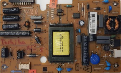 NETZTEIL 	TOSHIBA	17IPS61-3 161112				THT1 08/16 43065 23124373 01-11-13-00237 , 23124374-27082072 866 (Gbr )                  PositionNummer:N26-926