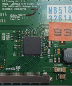 T-CON	PHILIPS	LC500DUE-SFR1_Control_Merge 6870C-0452A		NB518V 3261A1 (Gbr)    PositionNummer:T31-935