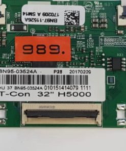 T-CON	SAMSUNG	UE40K5607AK	BN41-02292A BN41-02292	2016Y_SDC_60hz_FF11B		BN95-03524A P25 20170209 HU 37 BN95-03524A 010151414079 1111 T-Con 32" H5000 , BN97-11526A 170209 A SM14 (Gbr)    PositionNummer:T03-989