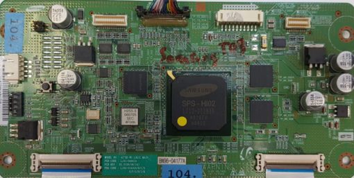 T-CON	SAMSUNG	BN96-04177A		42"HD W1 LOGIC MAIN	 LJ41-04461A LJ92-01432A/B/C/D/E/F/G/H/J/K	LL432AA1681329 (Gbr)    PositionNummer:T03-104