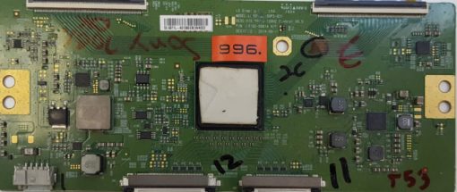 T-CON	SONY	KD-55X9005C	  Model LC550EQL-SHP2-831     6870C-0561A H/F	 V15 55UHD 120HZ Control V0.5	15Y000203	55 6871L-4013BEEBC9VK022 (Gbr)    PositionNummer:T53-996