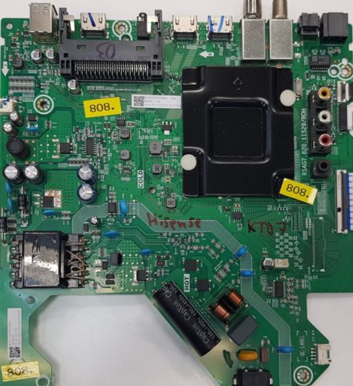 MAINBOARD	HISENSE	43A6CG	RSAG7.820.11529/ROH			D7./43A53FEVS(0004)(BOM1) M0809/1/4/M 305151/B/1/3TE43G22374F/NZ22CC3116 , MODEL:43A53FEVS(0004) SW:M0809 PO NO:G22374F 500880-305151-22C8-G22374F00536N (Gbr)          PositionNummer:KT07-808