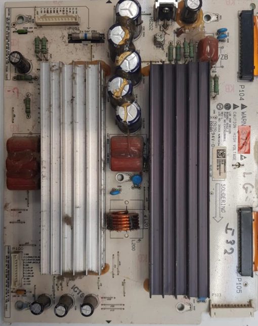 INVERTER	LG	 50PQ2000  50PQ3000 PDP50G2 B8-13	EAX56286801 	LGE PDP 081128	0909 E52483 94V-0 , 50G2_Z	EBR56305403 2SUS HI60099K002324 2009.09.04 (Gbr)               PositionNummer:I32-307