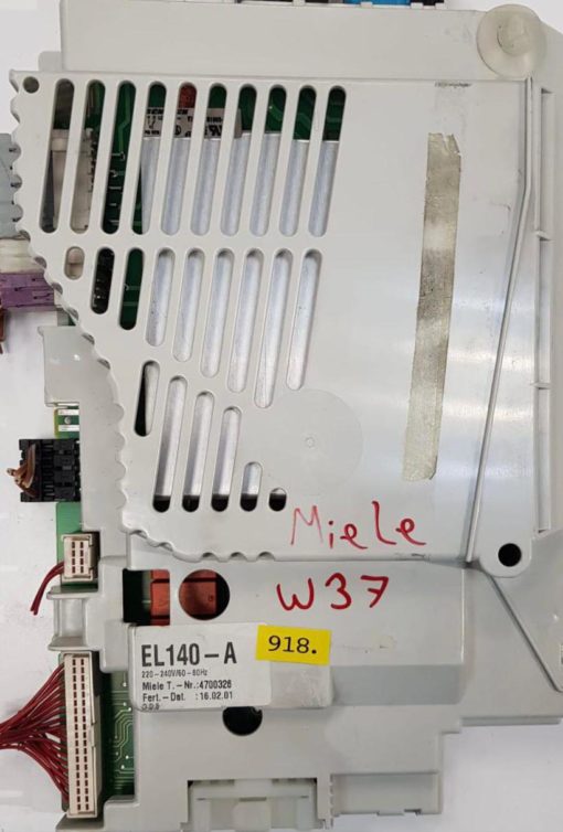 WASCHMASCHINE	MIELE ELEKTRONIK 	EL140-A  T.-NR.:4700326		 W980 W989i WT945 WT946 	 (Gbr)       PositionNummer:W37-918