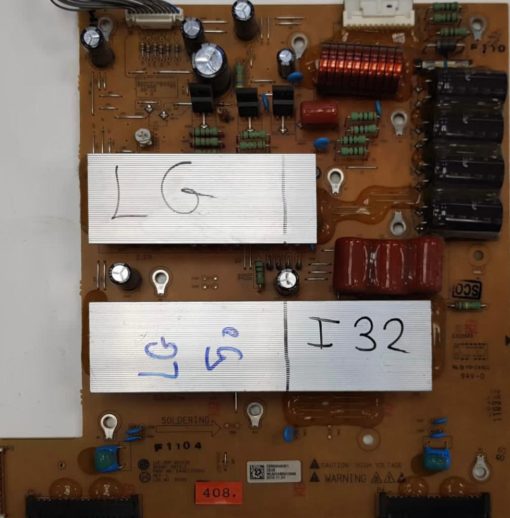 INVERTER	LG	PDP 0911B 50T1_Z EAX61313201 REV:L				EBR63040301 ZSUS WL5010BK012996 2010.11.04 (Gbr)               PositionNummer:I32-408
