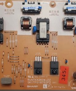INVERTER 	SHARP	LC-60C52U 	RUNTKA260WJZZ QKITF0167S2P2 (68)	KPC 2294V-0	6X-17183Y (Gbr)               PositionNummer:I40-345