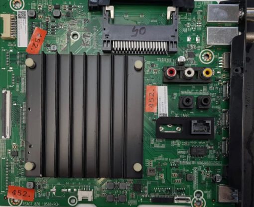 MAINBOARD	HISENSE	55E76GQ	RSAG7.820.10588/ROH	55A65FEVS L0401 		G2106IU 500880-291935-215D-G2106IU00089N , DZ/55A65FEVS(B0M1) L0401/1/4/M 291935/B/1/3TE55G2106IU/NZ215D0376 (Gbr)          PositionNummer:KT07-452