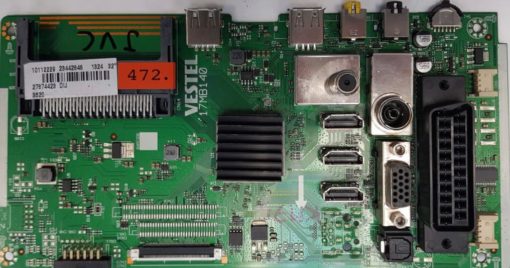 MAINBOARD 	JVC	LT-32VH4900	17MB140			10112229 23442846 1324 32" 27874423 DIJ 8620 (Gbr)          PositionNummer:KM75-472