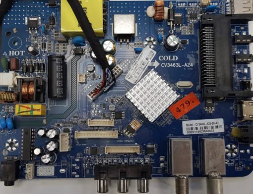 MAINBOARD 	ORION	CLB24B490QS	CV3463L-A24-20-A2	890-M00-00E61	10008832	00E611662MA0653 , 65H08291606MA0638 30V/450MA (Gbr)          PositionNummer:KM76-479