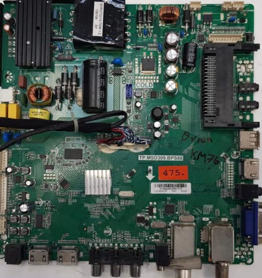 MAINBOARD 	ORION	CLB40B950S	TP.MSD309.BPS88	SY14193 OX332E 2014-05-16 20:07:56	SPUD1-14030959-SY14193 890-M00-02E22 2014-04-17 13:14:20 8BD2	B14041783-0A01777 LSC400HJ01 75W1 RoHS (Gbr)          PositionNummer:KM76-475