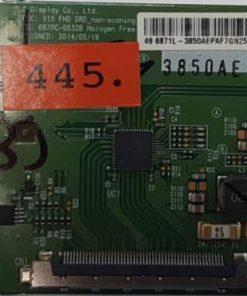 T-CON	LG	49LJ594V	6870C-0532B	V15 FHD DRD_non-scanning 	 3850AE , 3831AE	49 6871L-3850AEPAF7GN256 , 55 6871L-3831AEEALAM6200 (Gbr)    PositionNummer:T39-445