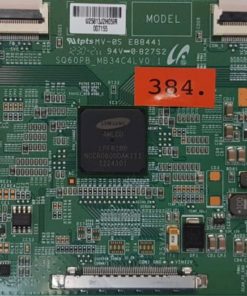 T-CON	SAMSUNG	SQ60PB_MB34C4LV0.1		MV-05 E88441 94V-0 827S2		U25813J2H05IR007155 (Gbr)    PositionNummer:T13-384