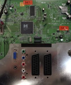 MAINBOARD 	TOSHIBA	32AV703G1	MST3740EU-T-MAIN BD REV:1.04	32AV703G/R V1.03 P3 MX 2234 (Gbr)          PositionNummer:KT26-567