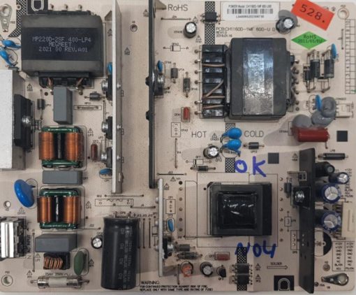 NETZTEIL	OK	U50H7S	CH1160D-1MF 600-U D REV:1.0	CH1160D-1MF 600-UBE		L040065202306730, L020039213001036 (Gbr )                  PositionNummer: N04-528