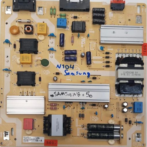 NETZTEIL	SAMSUNG	GU55AU8079U	L55E6_AHS BN44-01110C	L55E6N_AHS BN44-0110D	REV1.1	CN07BN4401110CAM5RR8S2175 R.C L55E6-A (Gbr )                  PositionNummer: N104-501