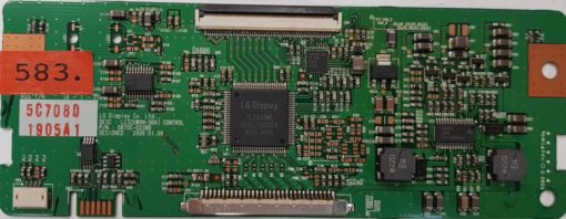 T-CON	TOSHIBA	32AV605PG	LC320WXN-SBA1 6870C-0238B	5C708D 1905A1, 4C522D 1905A1(Gbr)    PositionNummer:T36-583