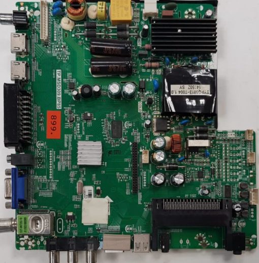MAINBOARD 	BLAUPUNKT	LSC400HM09	TP.MSD309.BP85	B40K148TC 40/148I-GB-5B2-FHBKU-EU	40" LED TV	BS40I148BFBKUE281-951163 02 (Gbr)          PositionNummer:KT08-899