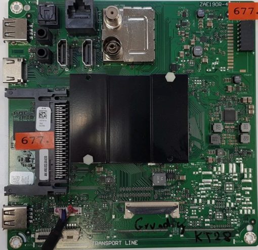 MAINBOARD 	GRUNDIG	50VLX21LDL	ZAE190R-4	AN.V00.032.00-030		APEKS2302001290ZAE190R (Gbr)          PositionNummer:KT28-677