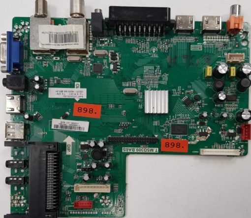 MAINBOARD 	HISNESE	LHD32A300JSEU	T.MSD309.BA6S	HSSO-32300513EU	M132612, 167860	3TE32M132223EULE8CT0799, A13082525-1P01905 HE315GH-E77 RoHS (Gbr)          PositionNummer:KT07-898