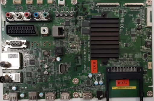MAINBOARD 	TOSHIBA	39L4353D	32L4300 REV: 1.02A			481505 12673956-MB03139-60EB40M1CB01P 40L7353D_G (Gbr)          PositionNummer:KT26-893