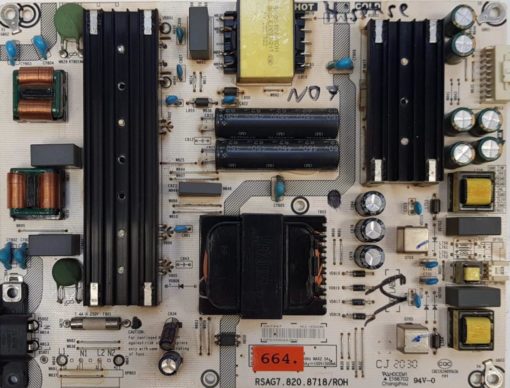 NETZTEIL	HISENSE	65R6E3 65A7300F	RSAG7.820.8718/ROH	E166702		267447 HLL-4365WK DPD2084A2KB (Gbr )                  PositionNummer:N07-664
