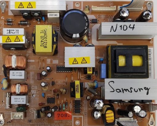 NETZTEIL	SAMSUNG	BN44-00192A				RO07BN4400192ADC07C2L0520 Rev 1.0 (Gbr )                  PositionNummer:N104-708
