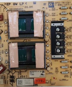 NETZTEIL	SONY	KDL55NX720 	DPS-76(CH) 1-884-407-11			DPS-77(CH)  147432711-1109M007381-A (Gbr )                  PositionNummer:N73-779