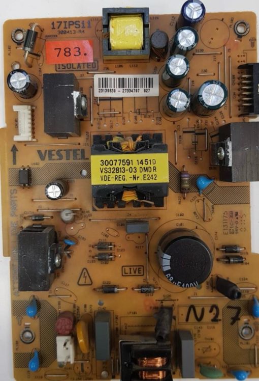 NETZTEIL	TELEFUNKEN	17IPS11 300413-R4				23139639-27334797 927, 23125811-27109976 949(Gbr )                  PositionNummer:N27-783