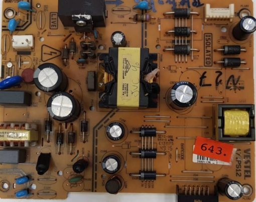 NETZTEIL	TELEFUNKEN	17IPS12 090715A		TC-368 94V-0 E131175 49 15	 (Gbr )                  PositionNummer: N27-643