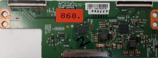 T-CON	MEDION	V14 42 DRD TM120 Control_Ver1.4B 6870C-0469A		HAD22V 3398EE		42 6871L-3398EEHBD3V5108 (Gbr)    PositionNummer:T43-868