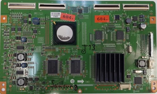 T-CON	SAMSUNG	LE46A686A1F LE46856S1M LE46A656A1F	FRCM_TCON_N0.1	2007.12.05		K2349C8E0EDX018645 (Gbr)    PositionNummer:T13-684