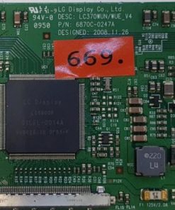 T-CON	TOSHIBA	37RV635D 6871L-1565A	LC370WUN/WUE_V4 6870C-0247A	5C119D 1565A1(Gbr)    PositionNummer:T36-669